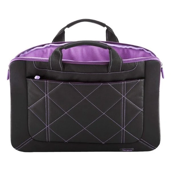 Maletín Targus Slipcase para Laptop 16" Nylon Negro - Morado TSS57401US - Image 3