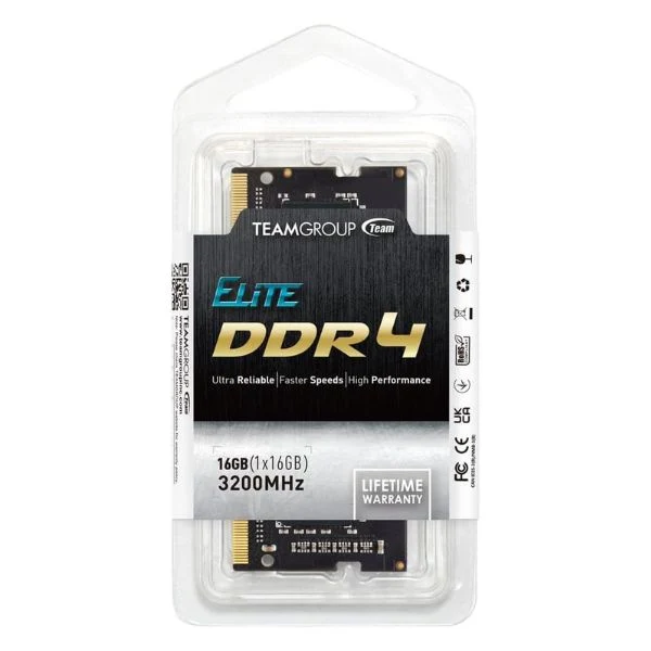 Memoria RAM 16GB TEAMGROUP Elite DDR4 3200MHz SODIMM para Laptop - Image 2