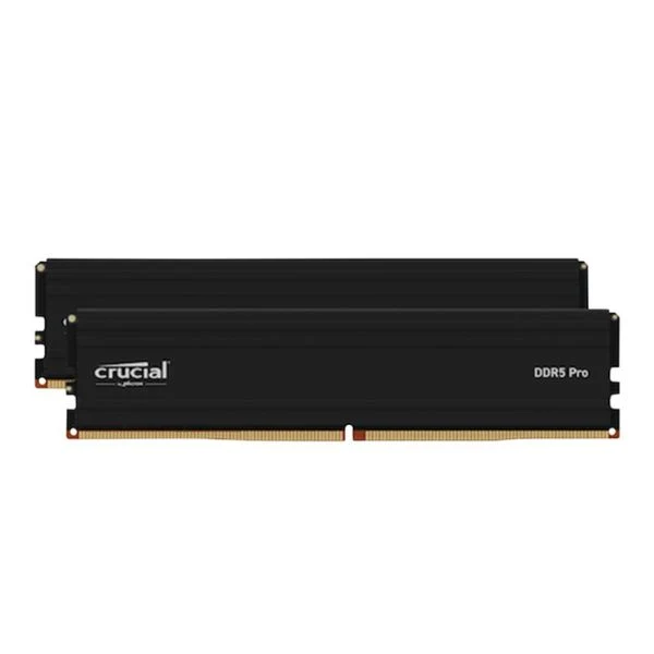 Memoria RAM Crucial Pro 64GB (2x32GB) DDR5 5600MHz PC5-44800 CL46 Dual Channel – Para PC