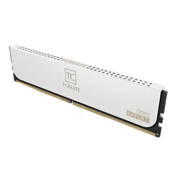 Memoria RAM TeamGroup T-Create Expert 32GB (2x16GB) DDR5 6000MHz PC5-48000 CL30 Dual Channel – Para PC (White) - Image 2
