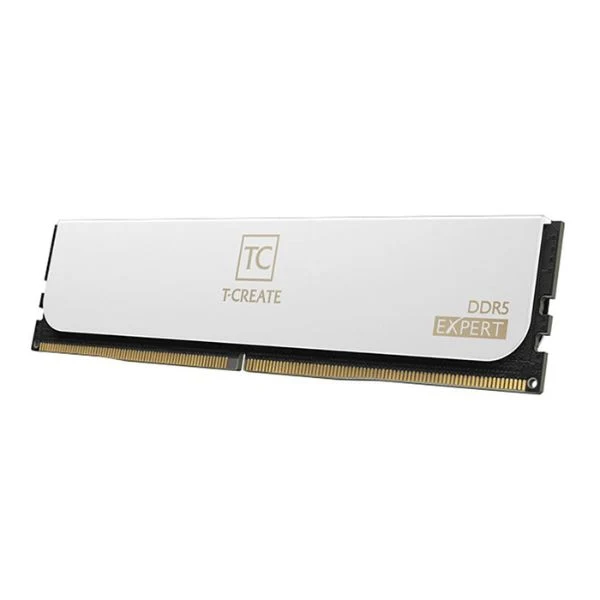 Memoria RAM TeamGroup T-Create EXPERT 48GB (2x24GB) DDR5 6400MHz PC5-51200 CL32 Dual Channel – Para PC (White) - Image 3