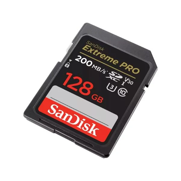 Memoria SanDisk Tarjeta Extreme PRO SDXC UHS-I de 128 GB - C10, U3, V30, 4K UHD, tarjeta SD - SDSDXXD-128G-GN4IN - Image 3