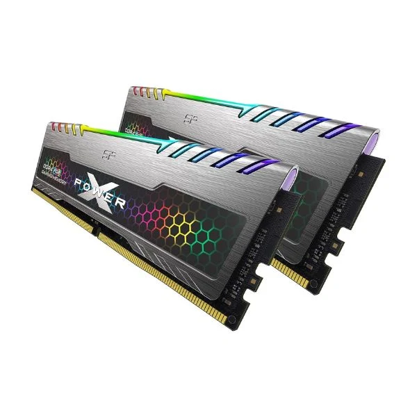 Memoria RAM 32GB Silicon Power Xpower Turbine RGB DDR4 3200MHz CL16 (2x16GB) UDIMM para PC Gaming - Image 2