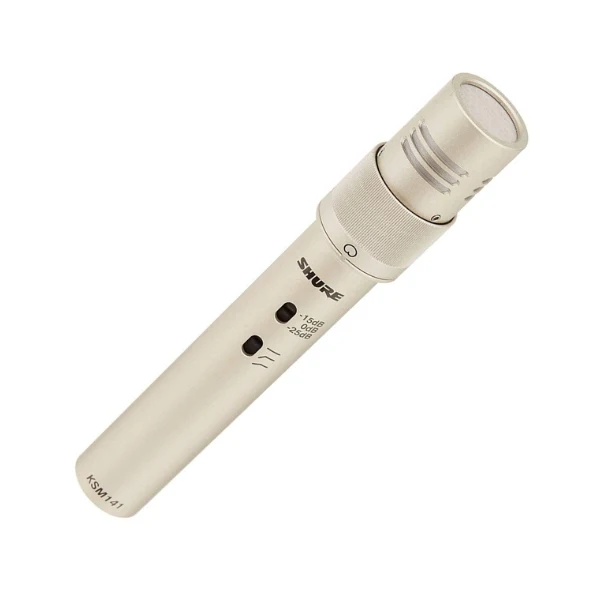 Micrófono de patrón dual Shure KSM141/SL – Dorado - Image 3