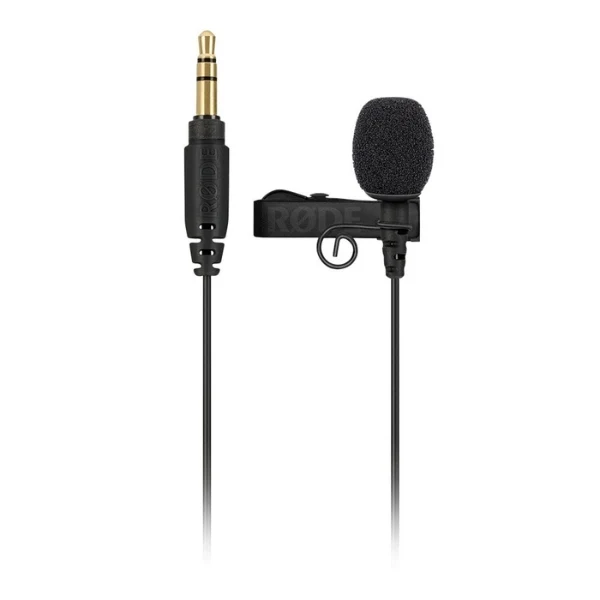 Micrófono Lavalier Rode Profesional Lavalier GO - Omnidireccional - 3.5mm - LAVGO - Negro
