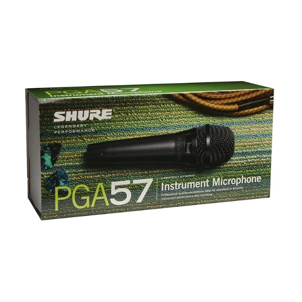 Micrófono dinámico cardioide Shure PGA57 – Negro - Image 2