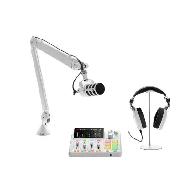 Micrófono Dinámico para Podcast RØDE PodMic Blanco – PODMICW - Image 3