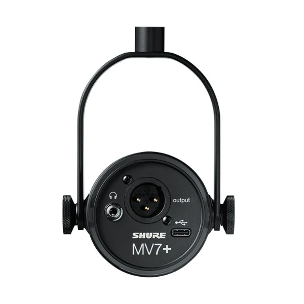 Micrófono dinámico Shure MV7+ para podcast – Negro - Image 3