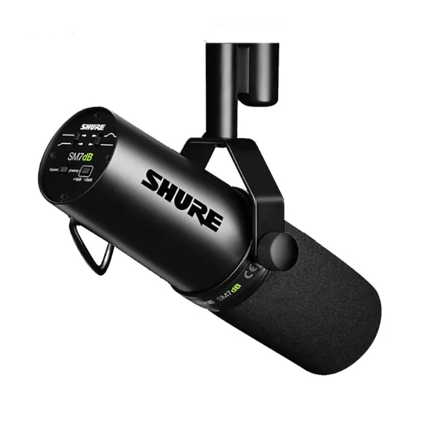 Micrófono dinámico vocal Shure SM7dB cardioide con preamplificador integrado – Negro - Image 2