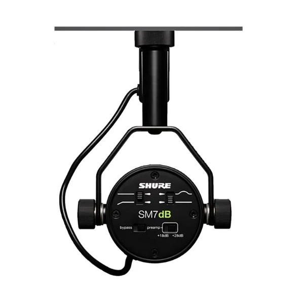 Micrófono dinámico vocal Shure SM7dB cardioide con preamplificador integrado – Negro - Image 3