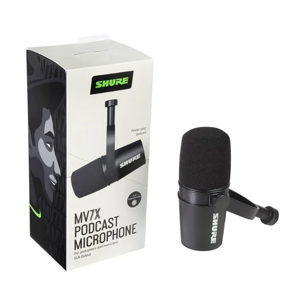 Micrófono dinámico XLR Shure MV7X – Negro - Image 2