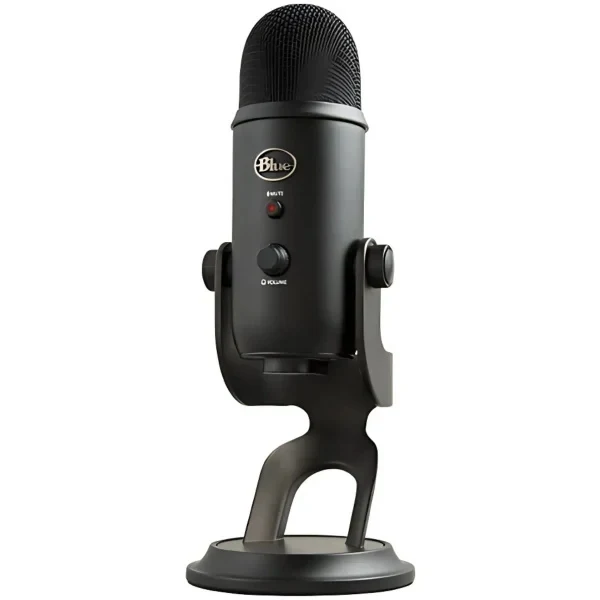 Micrófono Logitech Yeti Blackout USB 16 bits Negro - 988-000504 - Image 3