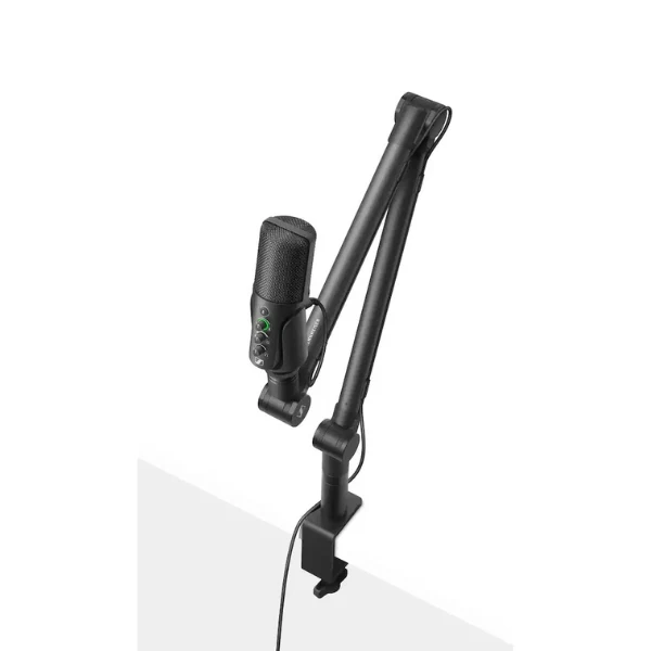 Micrófono Sennheiser Profile USB Microphone Streaming Set with Boom Arm 3 m USB-C Cable & Mic Pouch - Black - Image 2