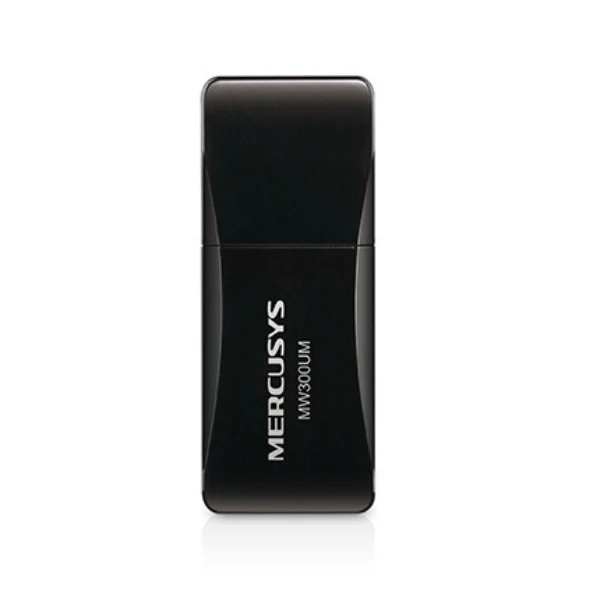 Mini Adaptador Mercusys MW300UM USB Inalámbrico N300 - Image 2