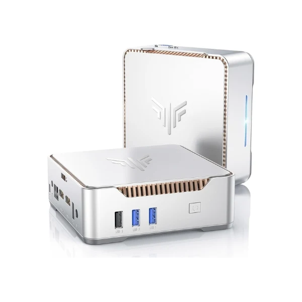 Mini PC KAMRUI GK3Plus - Intel Alder Lake N97 12ª Gen - 8GB DDR4 - 256GB SSD - Triple Display 4K - Windows 11 Pro - Plateado - Image 3