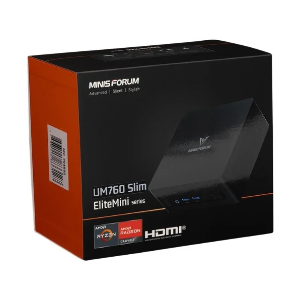 Mini PC Minisforum UM760 Slim AMD Ryzen 5 7640HS 16 GB RAM 1 TB SSD UM760 WiFi 6E HDMI DisplayPort USB-C - Image 4
