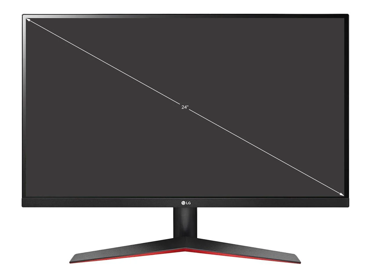 Monitor Gaming LG 24" IPS 1920x1080p 1000:1, D-Sub x1, HDMI X1,DP X1 - Image 5