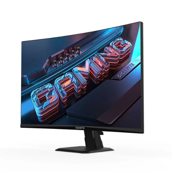 Monitor Gigabyte 27" GS27FC Curved Gaming 1920x1080 FHD 180Hz 2xHDMI DisplayPort Color Negro - Image 2