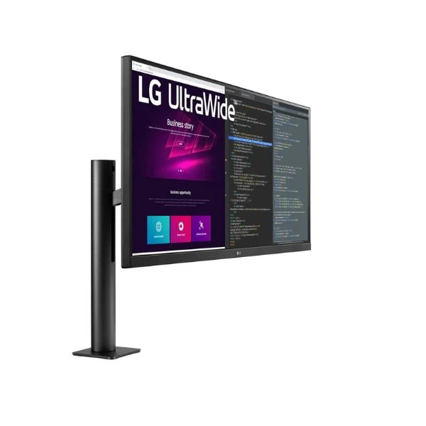 Monitor LG 34WN780-B 34" 21:9 UltraWide QHD 3440x1440 IPS HDR 2X Deco Gear 6FT 4K HDMI 2.0 and 6-Outlet Surge Adapter - Image 3