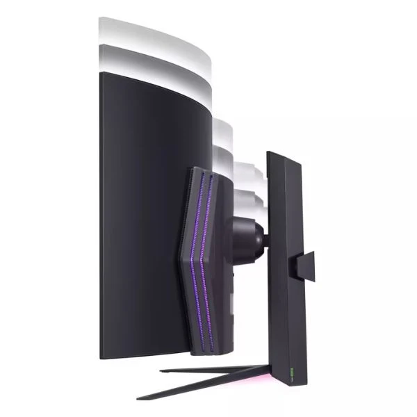 Monitor LG UltraGear 45" OLED Curvo WQHD, 240Hz, 0.03ms, FreeSync y NVIDIA G-SYNC, HDR400 45GS96QB-B.AUS - Image 6