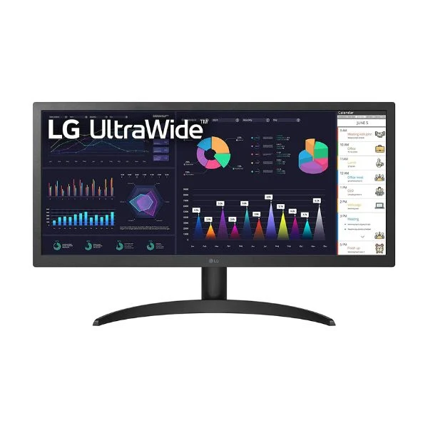 Monitor LG 26WQ500-B - 26" - (2560x1080) FHD - IPS - 75Hz