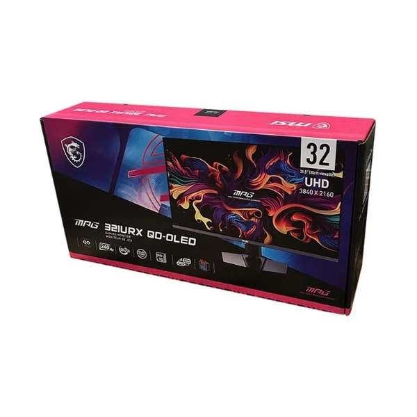 Monitor MSI MPG 321URX - 32" 4K UHD - (3840 x 2160) QD-OLED - 240Hz - Image 5