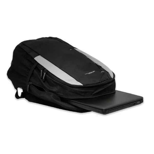 Morral ARGOM Elevation 15.6" - Compartimentos Múltiples - Acolchado - Negro- ARG-BP-0718BK - Image 3