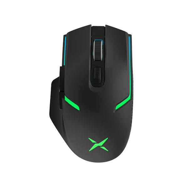 Mouse Delux Gaming M588GX RGB Color Negro