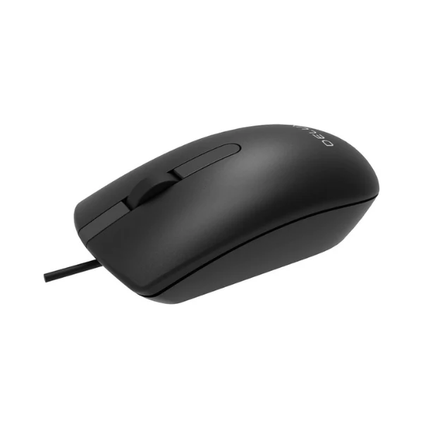 Mouse Delux M322BU con cable Color Negro - Image 4
