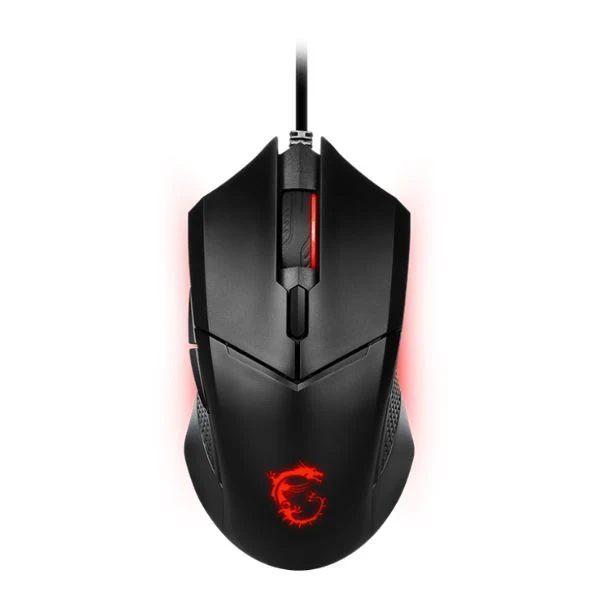 Mouse Gaming MSI CLUTCH GM08 - Óptico 4200 DPI - 6 Botones - LED Rojo