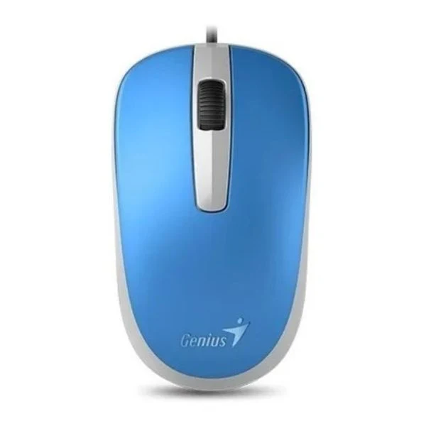 Mouse Genius DX-120 - Óptico 1000 DPI - 3 Botones - USB - Azul - Image 2