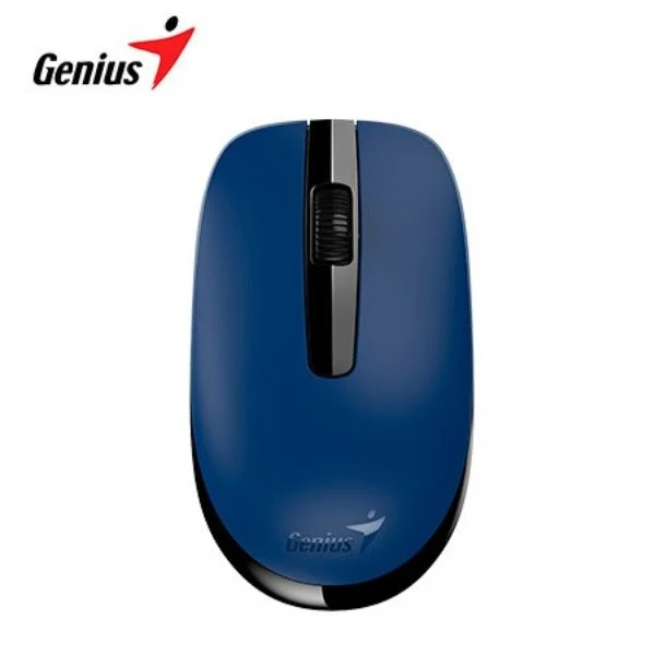 Mouse Genius NX-7007 Inalambrico 2.4GHZ receptor USB , Tecnologia Blueeye, 3 botones, Resolucion 1200 Color Azul
