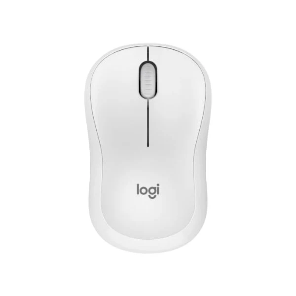 Mouse Logitech M240 Silent Bluetooth, 3 Botones, Blanco