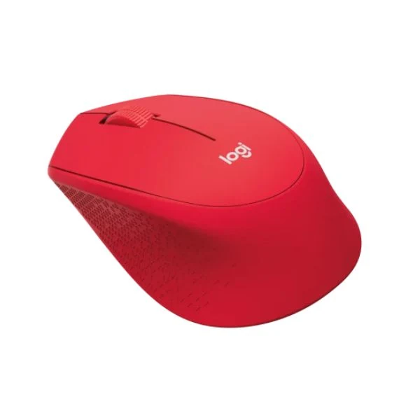 Mouse Logitech M280 - 1000 DPI - 3 Botones - Inalámbrico - Sensor Óptico - Color Rojo - 910-004286 - Image 3
