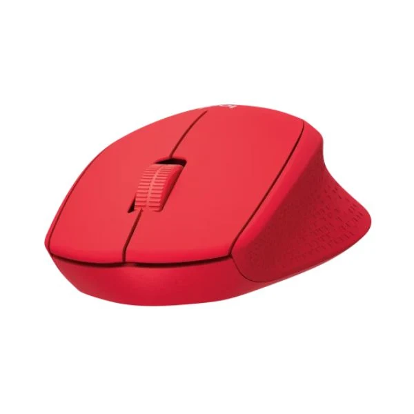 Mouse Logitech M280 - 1000 DPI - 3 Botones - Inalámbrico - Sensor Óptico - Color Rojo - 910-004286 - Image 4