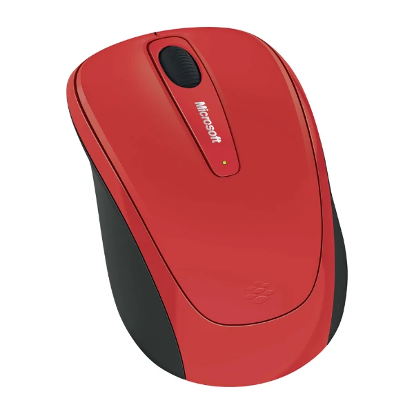 Mouse Microsoft 3500 Inalambrico Gmf-00175 Rojo