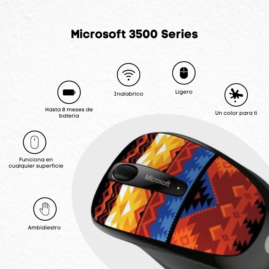 Mouse Microsoft 3500 Inalambrico Gmf-00364 Koivo - Image 3