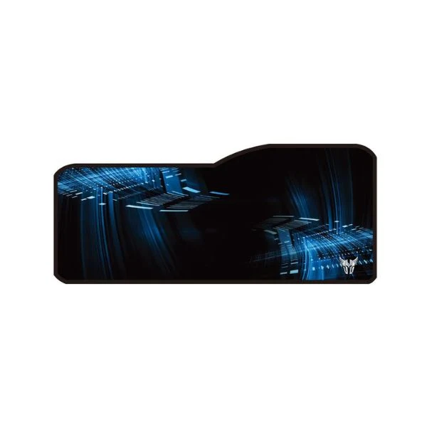 Mouse Pad Argom Gaming Combat 34.5x79.5 Color Negro- Azul