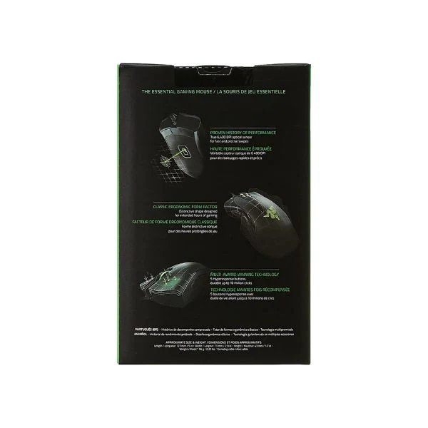 Mouse Razer Deathadder Essential USB Negro - Verde RZ01-02540100-R3U1 - Image 5