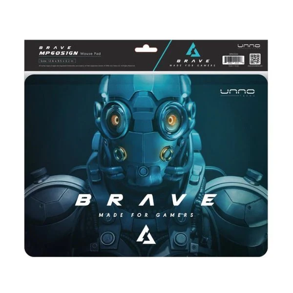 Mousepad Unno Tekno Brave Gaming MP6051GN - Image 2