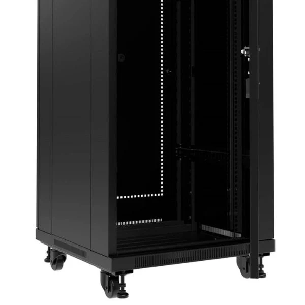 Gabinete de Piso Nexxt 27U 600x600 mm con Puerta Frontal de Vidrio y Trasera de Malla [AW222NXT11] - Image 4