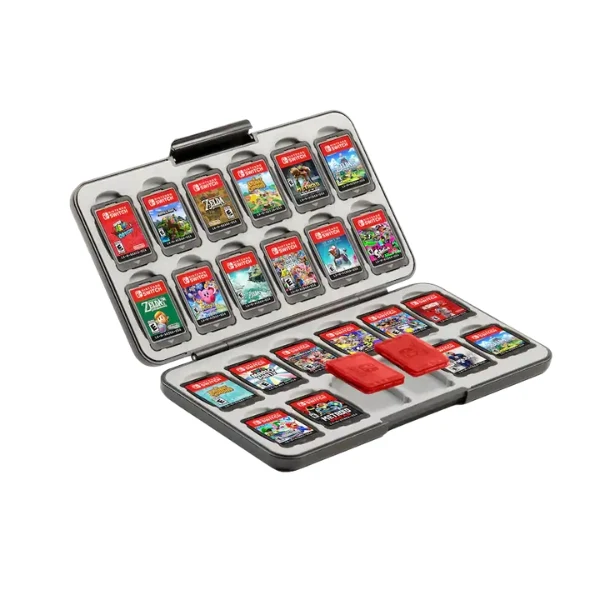 Estuche para 24 Cartuchos Mario Kart para Nintendo Switch - 663293113330 - Negro - Image 2
