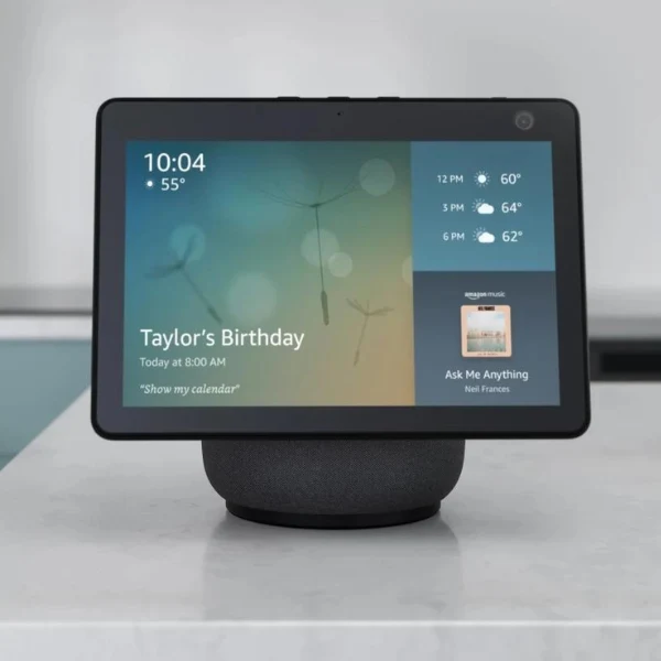 Pantalla inteligente Echo Show 10 Full HD Gen 3 de 10” Camara Con Movimiento 5 MP Asistente Virtual Alexa Color Negro - Image 4