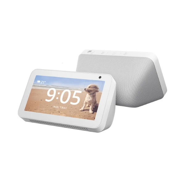 Pantalla inteligente Echo Show 5 HD Cornetas Smart Display Tactil 5.5" Trabaja con Alexa Asistente Virtual Blanco C.M - Image 3