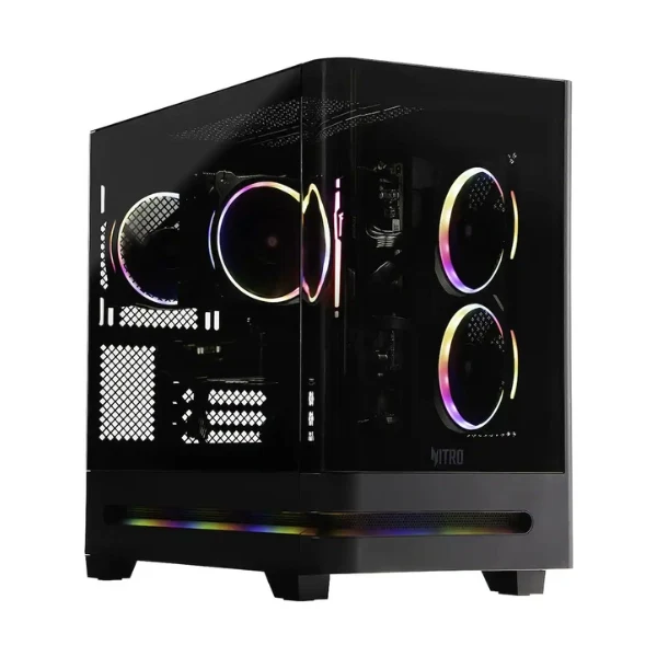 Pc Gaming Acer Nitro 65 AMD Ryzen 9 9900X (5.6 GHz) - 32 GB DDR5 - 1 TB SSD - NVIDIA GeForce RTX 5070 12GB GDDR7 - 850 W - Win 11 Home - Black - Image 2