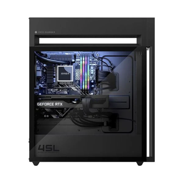 PC Gaming HP OMEN 45L GT22-2090 Procesador Intel Core i9 14va Gen 14900K 2.4GHz; NVIDIA GeForce RTX 4090 24GB GDDR6X; Memoria ram 64 GB DDR5-5200; 2TB SSD - Image 4