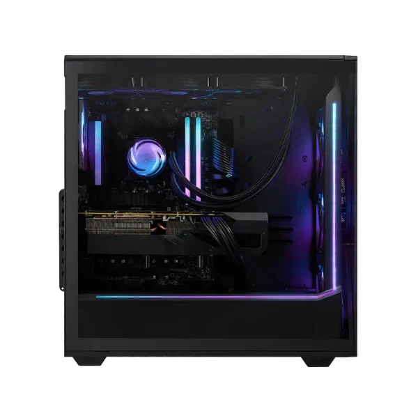 Pc Gaming iBUYPOWER Slate AMD Ryzen 7 9800X3D (5.2 GHz) - 32 GB DDR5 RGB - 2 TB NVMe SSD - AMD Radeon RX 9070 XT 16 GB - 750 W - Win 11 Home - Black - Image 2