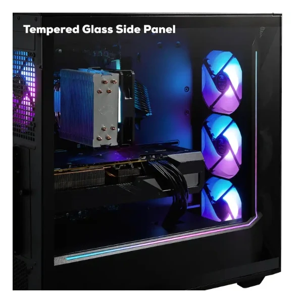 Pc Gaming iBUYPOWER Slate Intel Core i7 14700F (5.4 GHz) - 32 GB DDR5 RGB - 1 TB SSD - NVIDIA GeForce RTX 5060 8 GB - 600 W - Win 11 Home - Black - Image 6