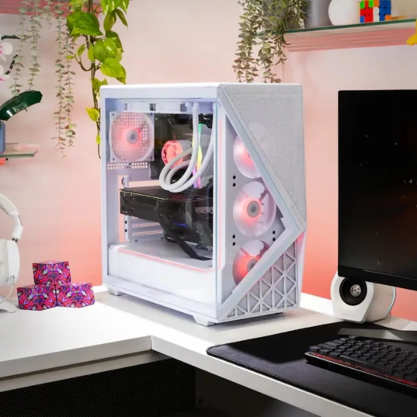 Pc Gaming iBUYPOWER Slate Intel Core Ultra 7 265F (5.3 GHz) - 32 GB DDR5 RGB - 2 TB SSD - NVIDIA GeForce RTX 5060 Ti 8 GB - 600 W - Win 11 Home - White - Image 9