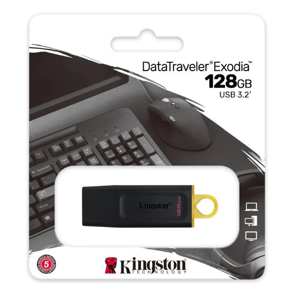 Pendrive Kingston 128GB DataTraveler Exodia USB 3.2 DTX/128GB - Image 2